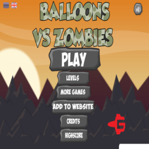 풍선 vs 좀비 (Balloons vs Zombies) 플래시게임