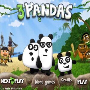 3 pandas 플래시게임