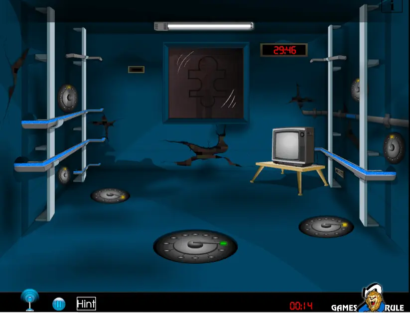 Jigsaw Killer (직소 킬러) 플래시게임 플레이 화면