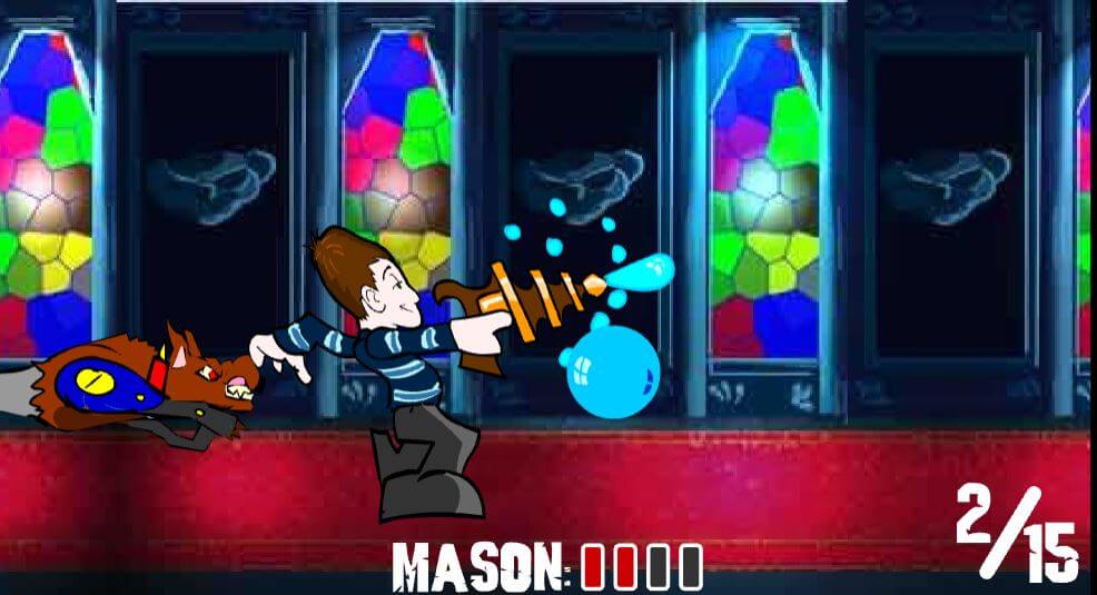 Masons Bubble Blast 2 플레이 화면