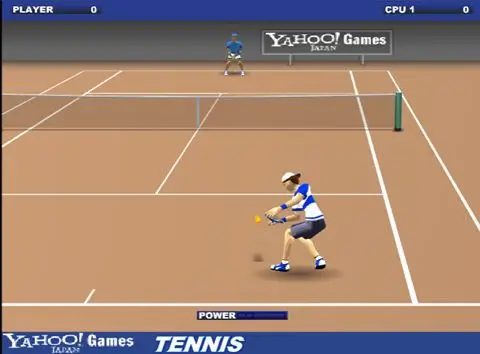 테니스 (Tennis) 플래시게임 플레이 화면