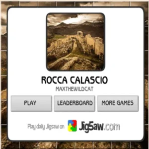 Rocca Calascio 직소 퍼즐 플래시게임