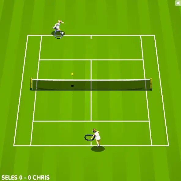 테니스 게임 (Tennis Game)  플래시게임 플레이 화면